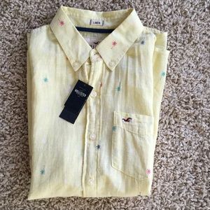 Hollister Linen Button Down
